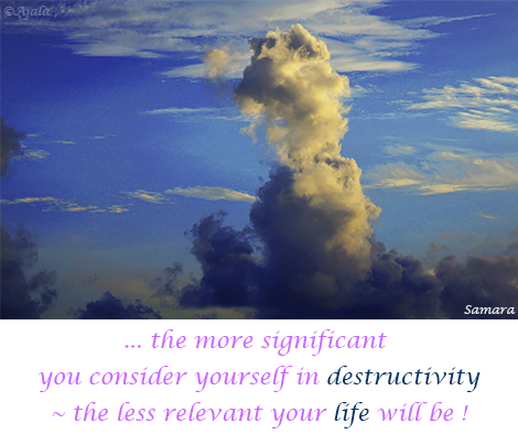 the-more-significant-you-consider-yourself-in-destructivity--the-less-relevant-your-life-will-be