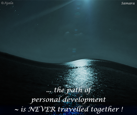 the-path-of-personal-development--is-NEVER-travelled-together
